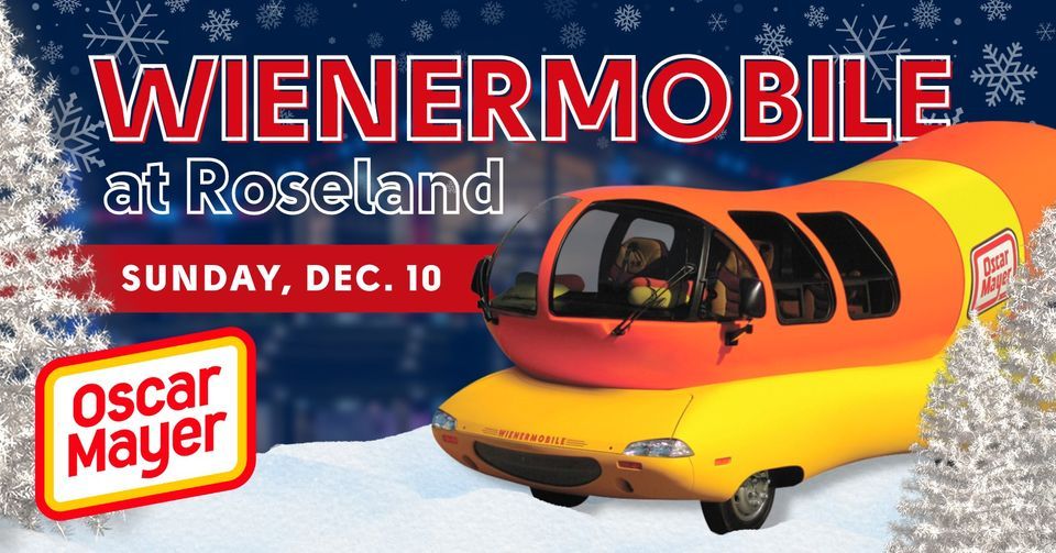 Wienermobile at Roseland Christmas in Roseland, Jonesville, TX