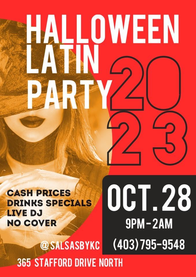 Halloween Latin Party 2025 Salsas by Karoll's Catering, Lethbridge