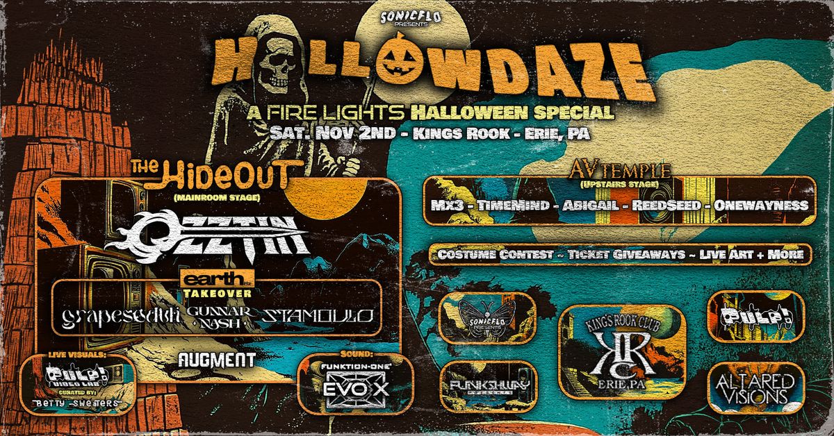 HALLOWDAZE - A Firelight's Halloween Special w\/ Funktion One Audio!