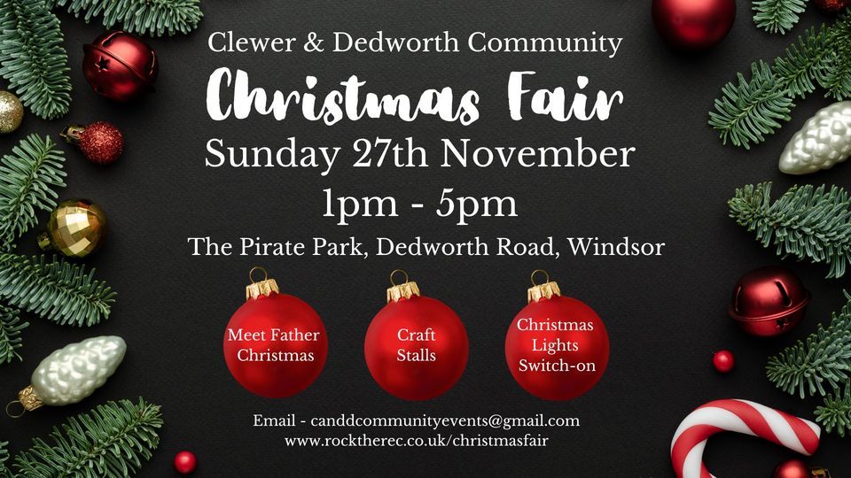 Clewer & Dedworth Christmas Fair & Lights Switch-on