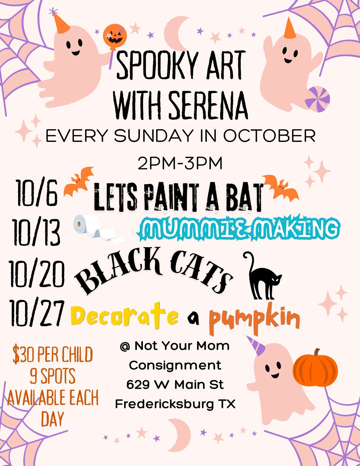 Let's Get Crafty: Spooky Art w\/ Serena PUMPKIN