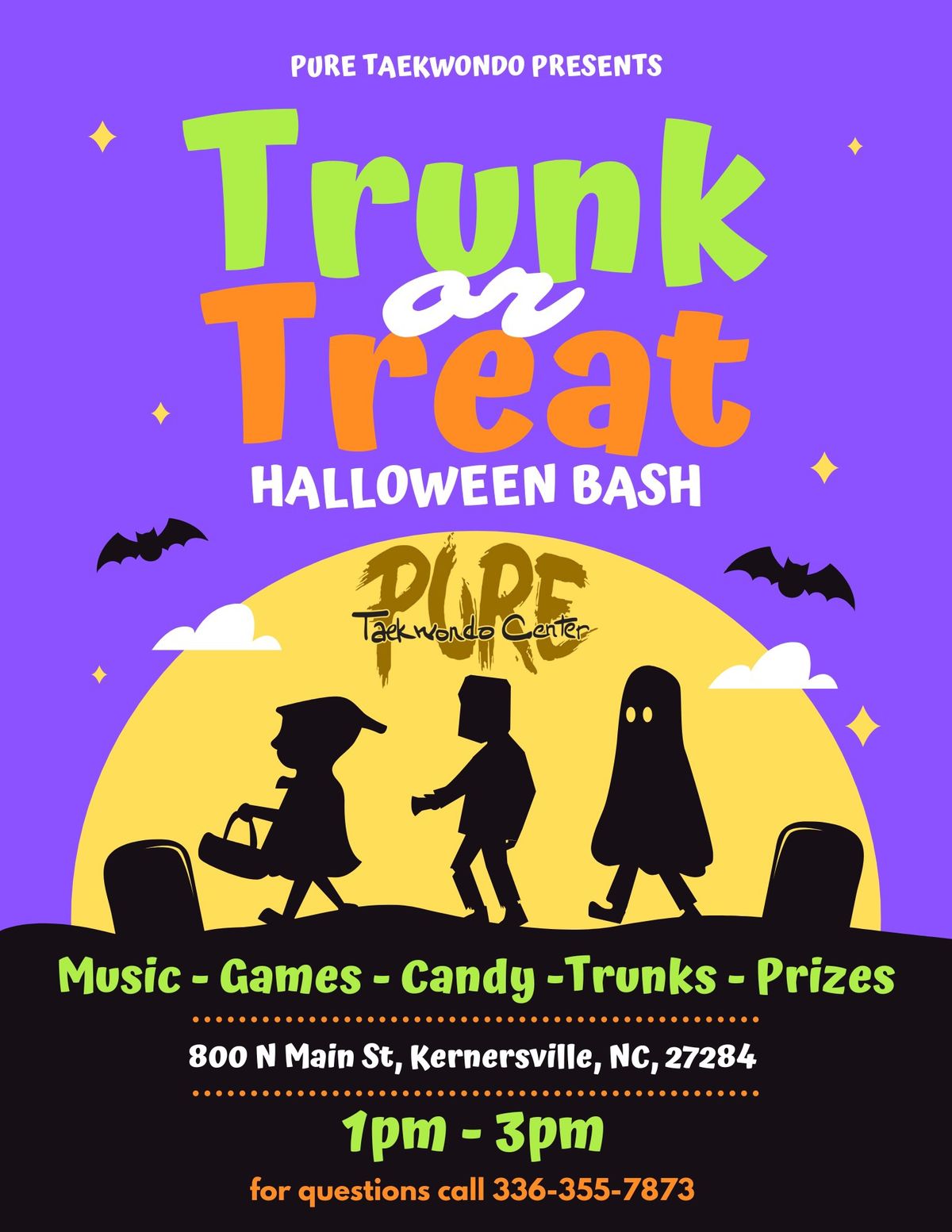 Trunk or Treat Halloween Bash