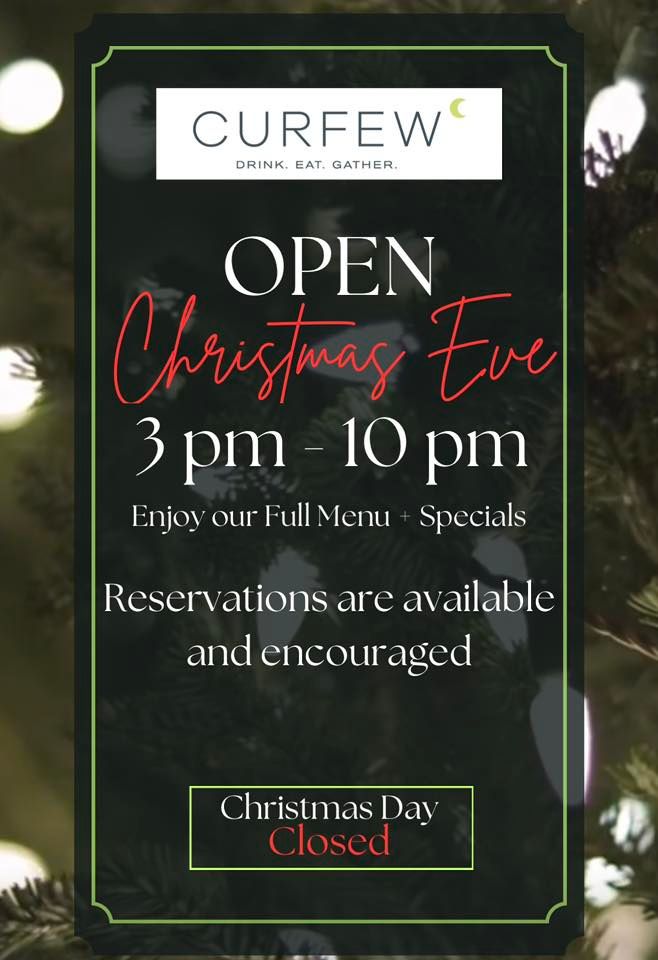 Christmas Eve at Curfew Vero Beach Curfew Vero Beach December 24, 2023