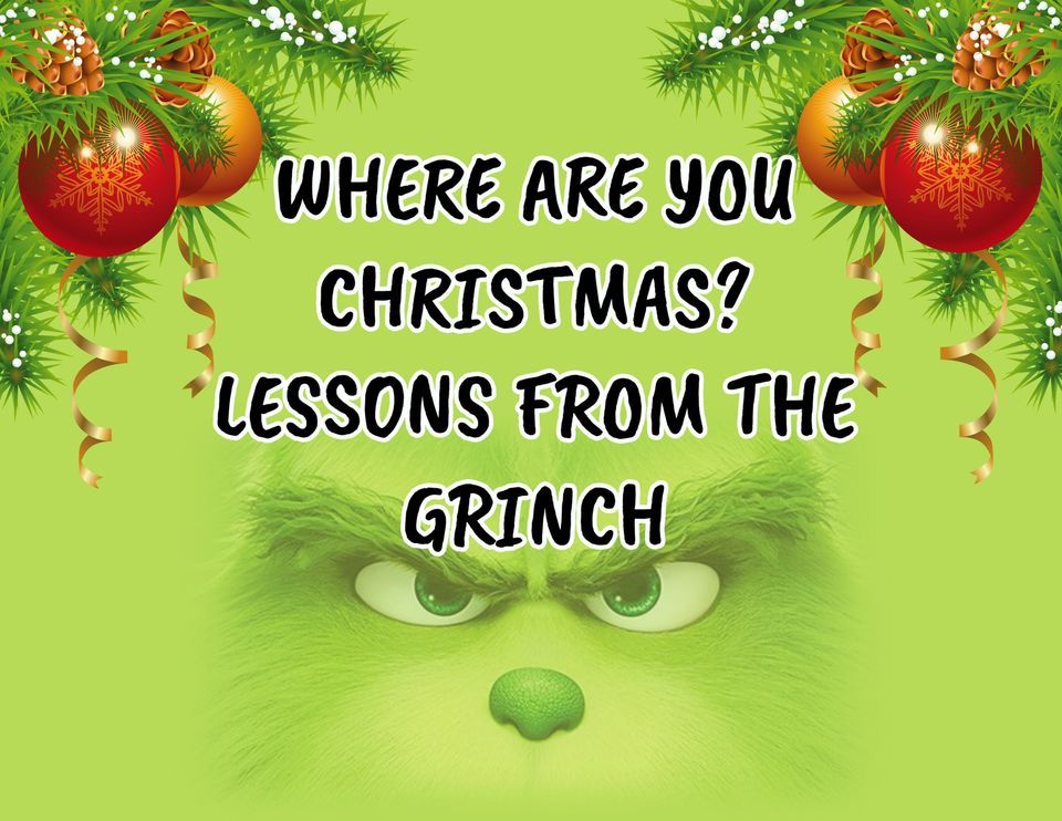 Where Are You Christmas From The Grinch 
