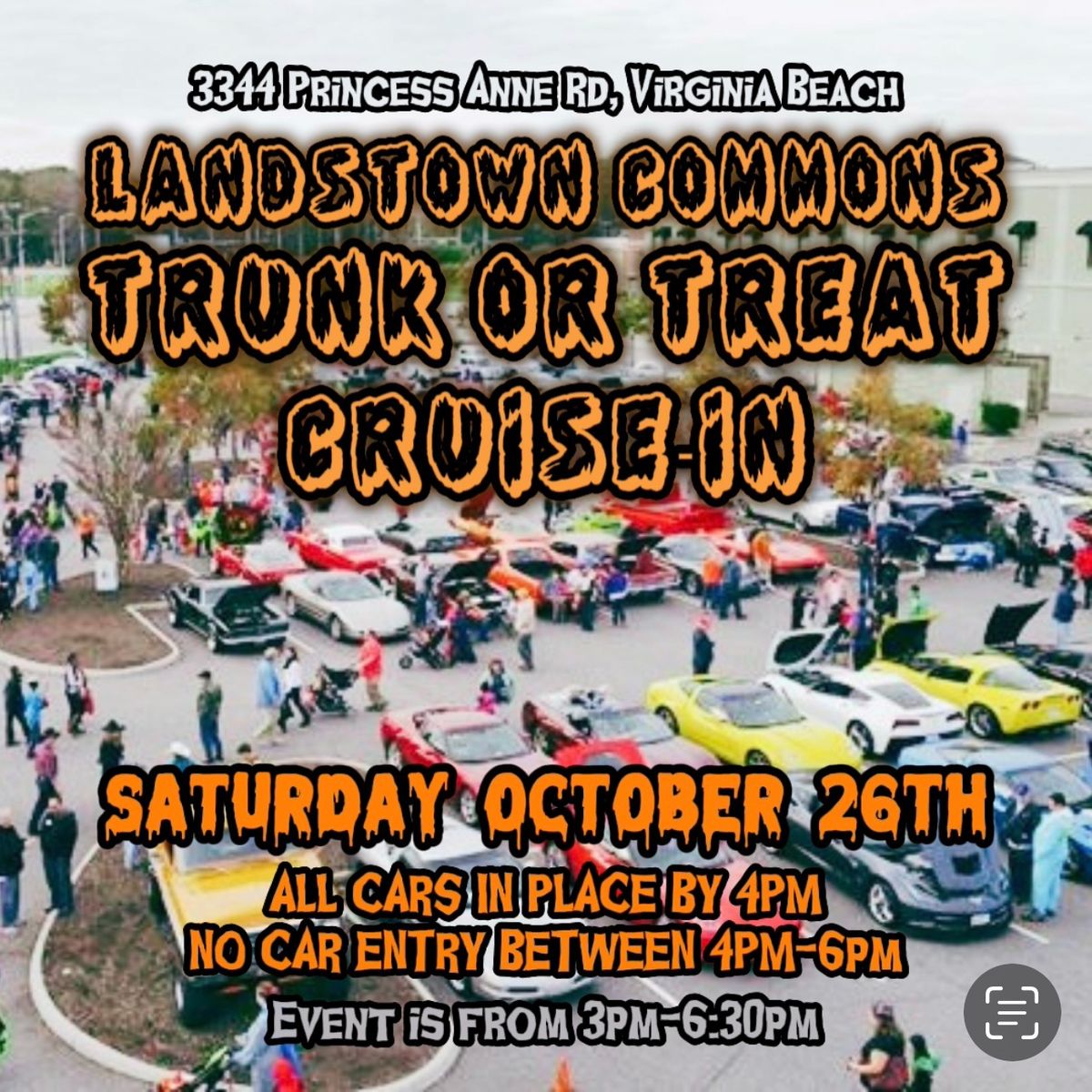 Landstown Commons Trunk or Treat Cruise-In