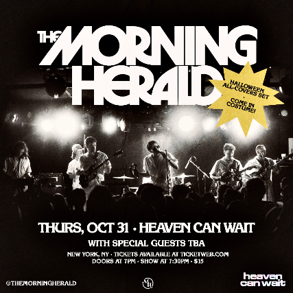 The Morning Herald w\/ Leah Nawy | HALLOWEEN SHOW | All Covers | Special Guests TBA