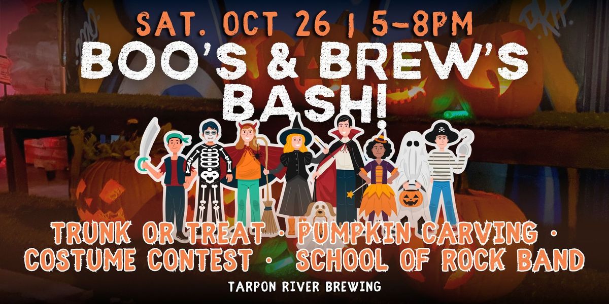 BOO'S & Brew's Halloween Bash at TRB!