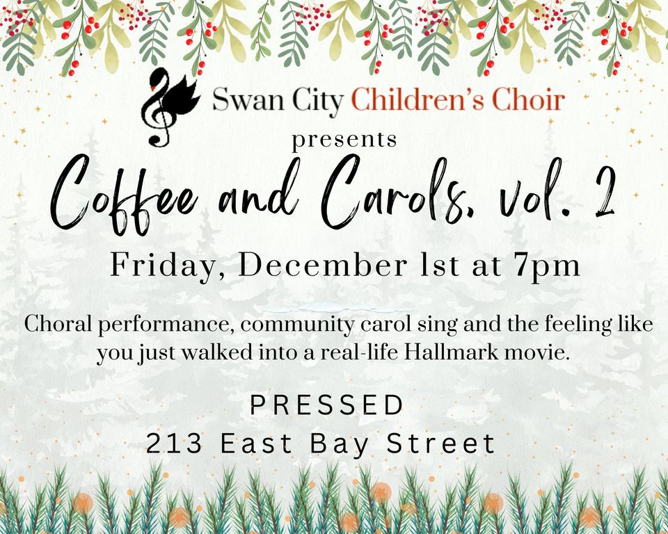 Coffee and Carols Pressed LKLD, Lakeland, FL December 1, 2023