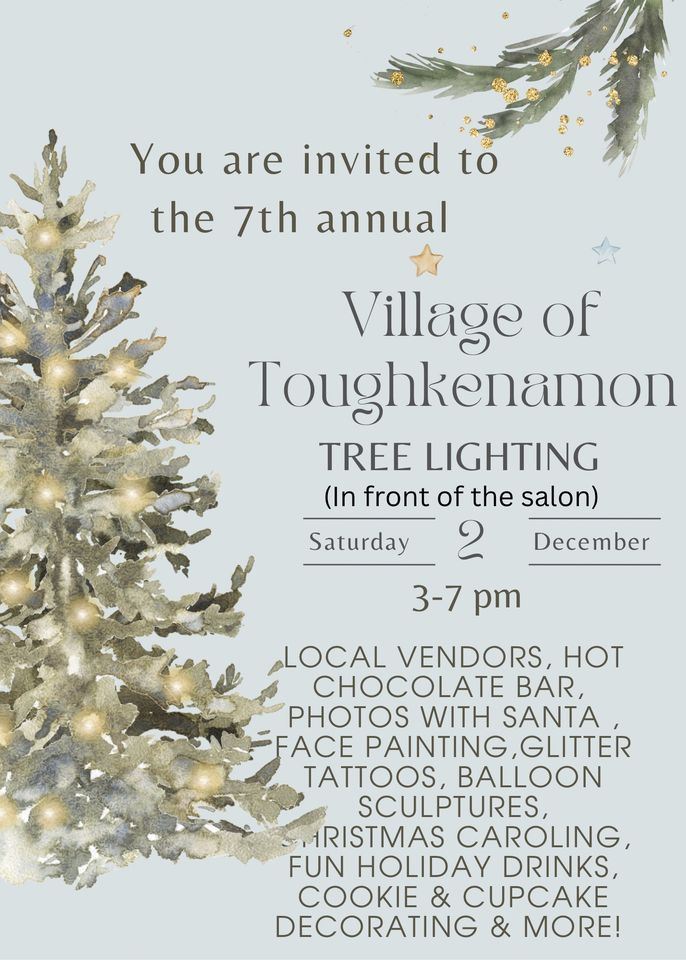 Toughkenamon Tree Lighting Shear Satisfaction Salon, Toughkenamon, PA