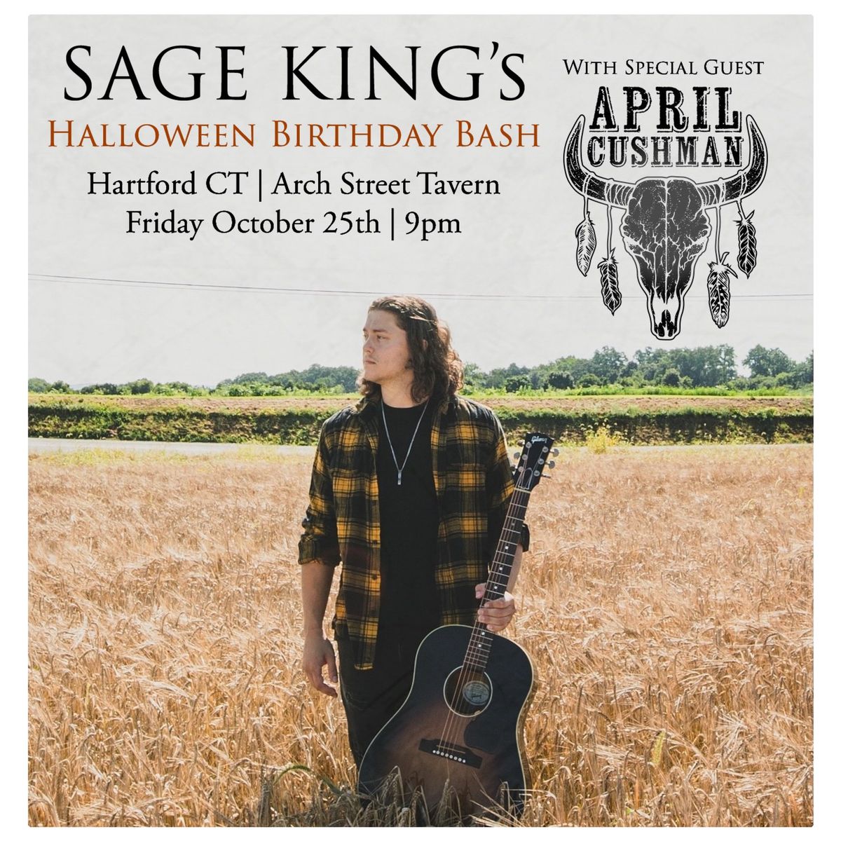 Sage King (Full Band) | Arch Street Tavern | Hartford CT | wsg April Cushman