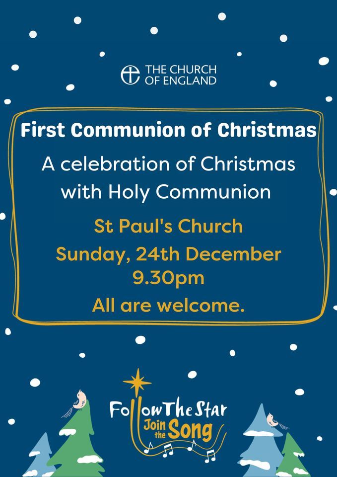 The First Communion of Christmas