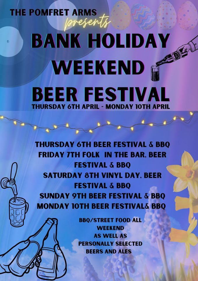 EASTER BANK HOLIDAY BEER FESTIVAL