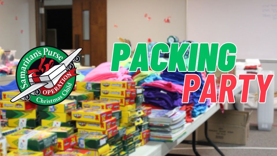 Operation Christmas Child Packing Party North Kitsap Baptist Church