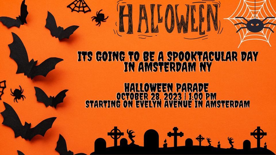 Amsterdam Halloween Parade 2023 Guys Park Ave and Mohawk Valley
