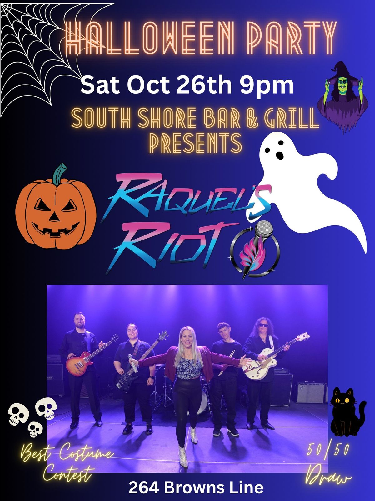 Halloween Party with Raquel\u2019s Riot 