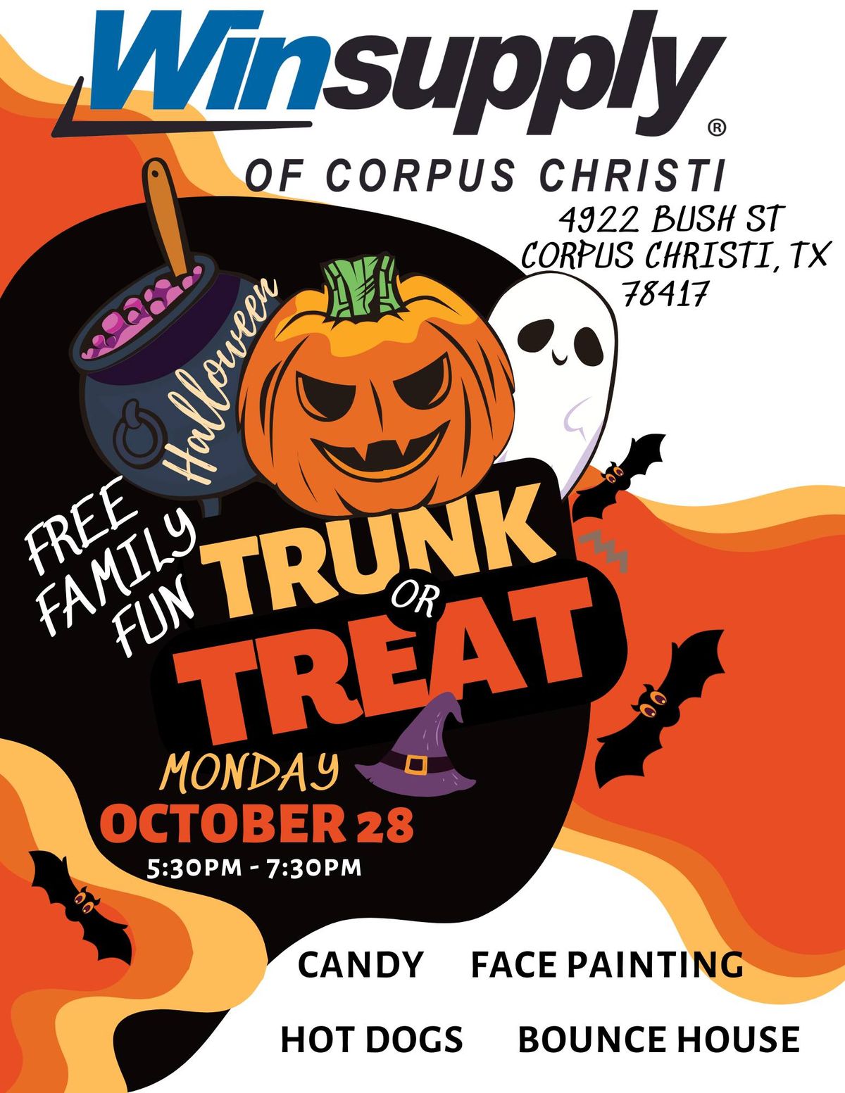 WinSupply Trunk or Treat - Free Family Fun