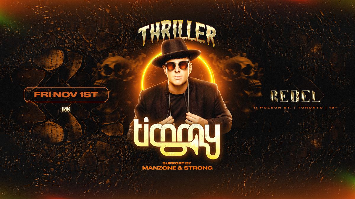 Timmy Trumpet at REBEL Halloween Thriller