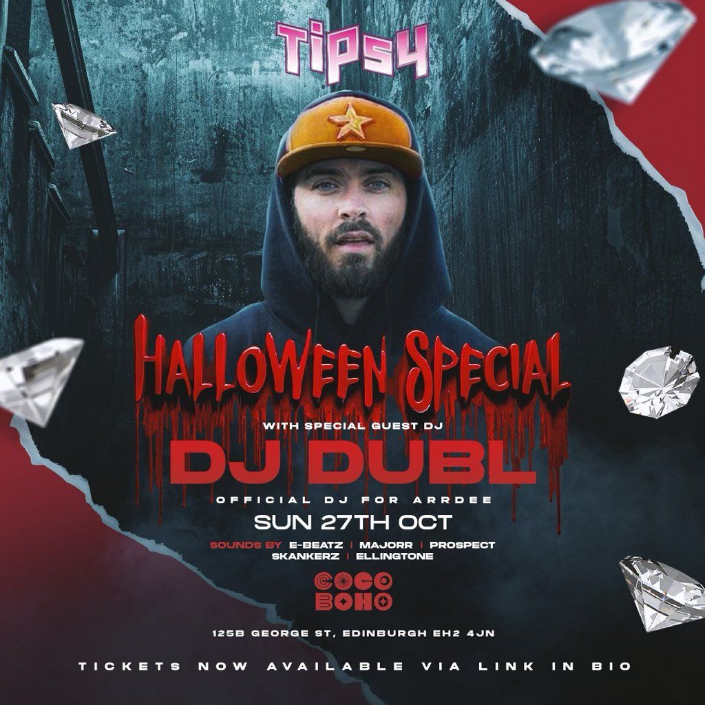 Tipsy Halloween Special w\/ Dj Dubl (Arrdee's DJ)