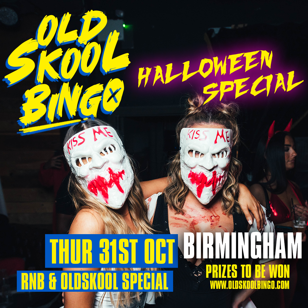 Old Skool Bingo Halloween Birmingham 