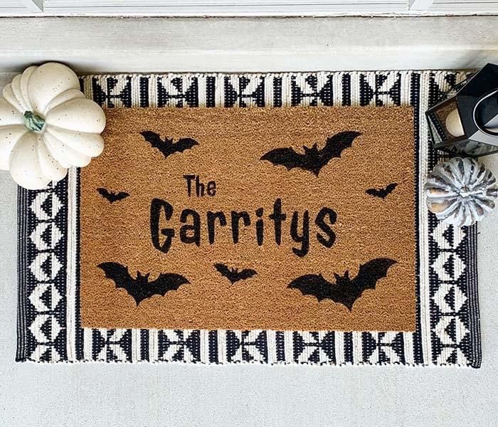 Halloween & More DIY Doormats 