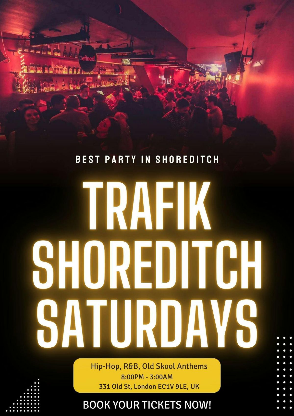 HALLOWEEN PARTY @ Trafik Shoreditch \/\/ Every Saturday \/\/ Party Tunes, Sexy RnB, Commercial