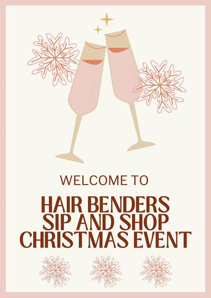Sip and Shop Christmas Event | The Hair Benders Salon, Kingsport, TN