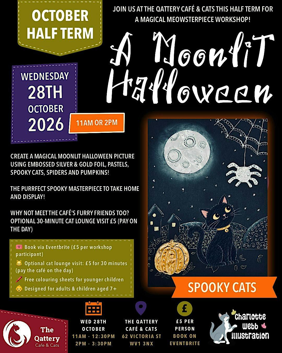 A Moonlit Halloween at The Qattery, Mander Centre on 28th October, 2026