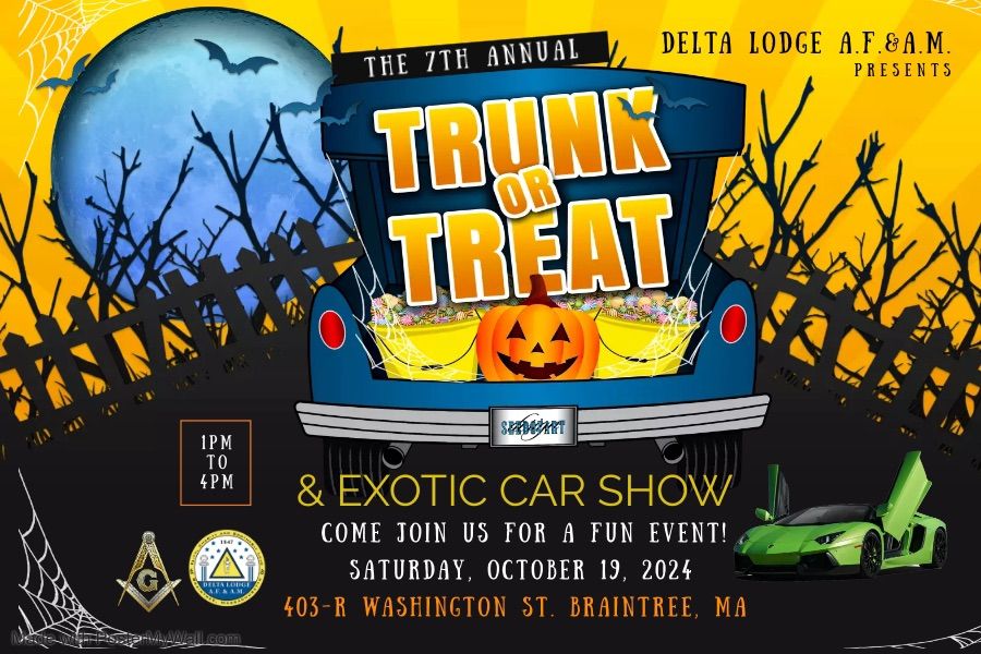 Trunk or Treat Exotic and Custom Car Show