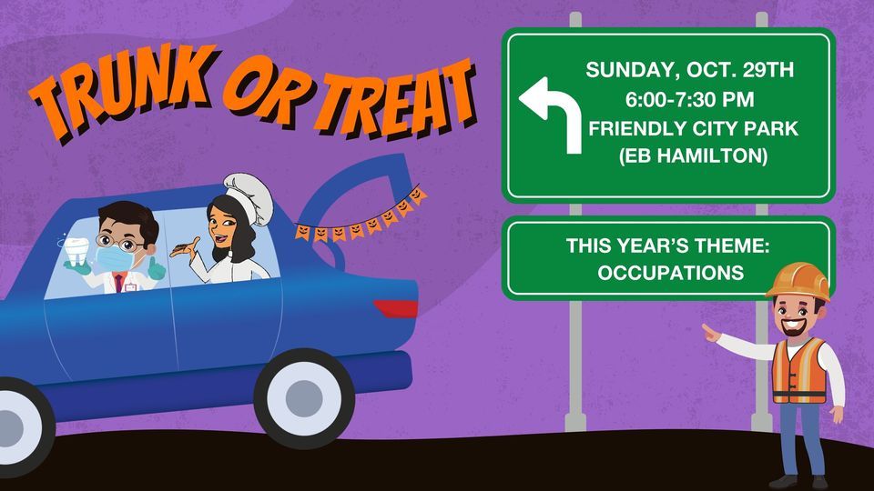Tifton Trunk or Treat | Friendly City Park | FREE Community Event