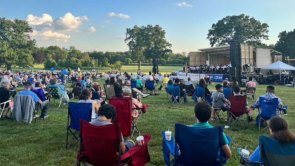 New Jersey Symphony at Branch Brook Park in Newark