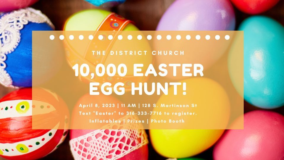 10,000 Easter egg hunt