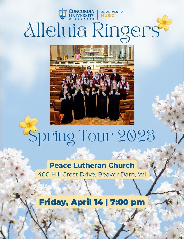 Alleluia Ringers Handbell Concert at Peace Lutheran Church, Beaver Dam