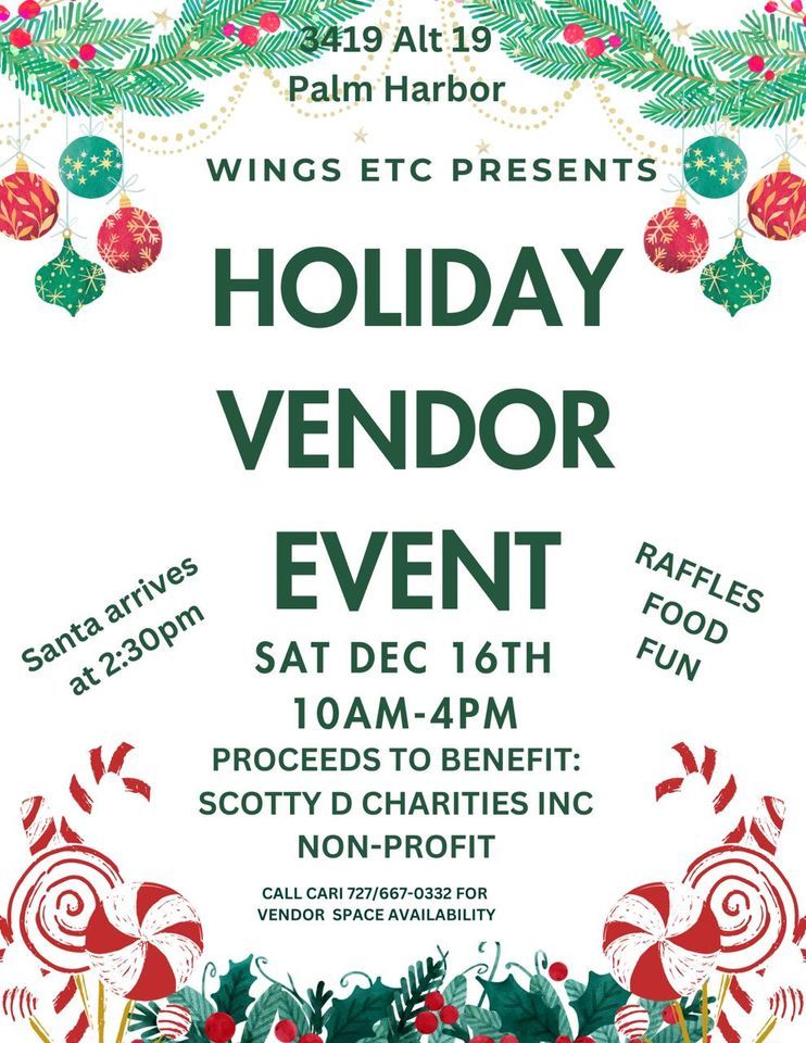 Arts and Crafts show with Santa | Wings Etc. (Palm Harbor) | December