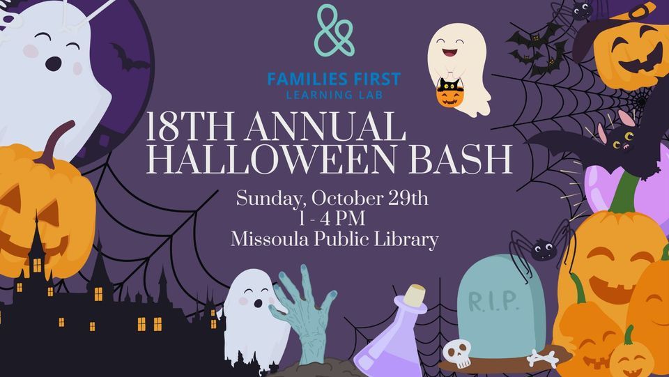 Halloween Bash! Missoula Public Library October 29, 2023