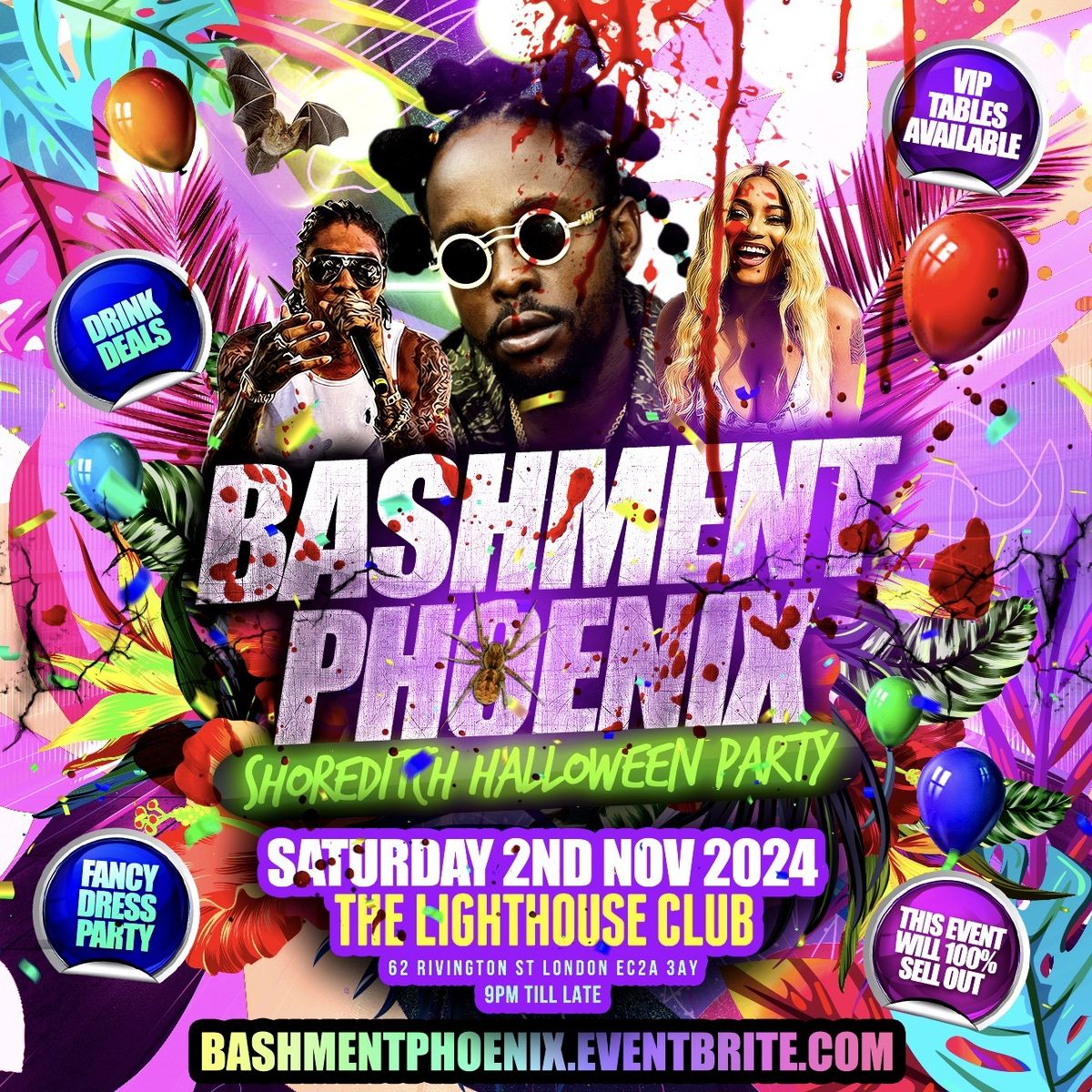 Bashment Phoenix - Shoreditch Halloween Party 