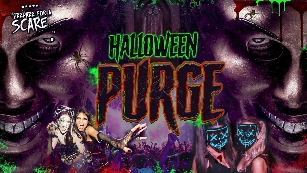 HALLOWEEN PURGE\ud83e\ude78 Edinburgh's Biggest Halloween Event \ud83c\udf83