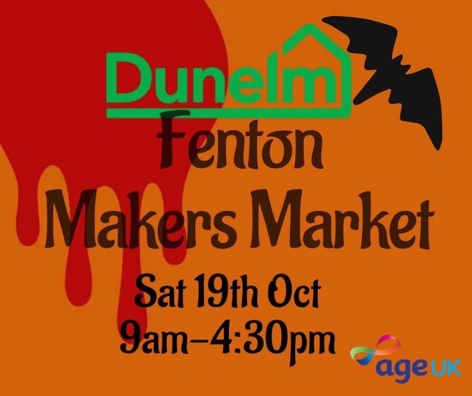 Dunelm Fenton Makers Market Halloween Spooktacular