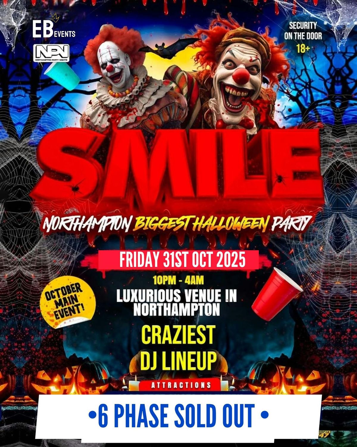 HALLOWEN IN NORTHAMPTON - SMILE - NORTHAMPTON BIGGEST HALLOWEEN