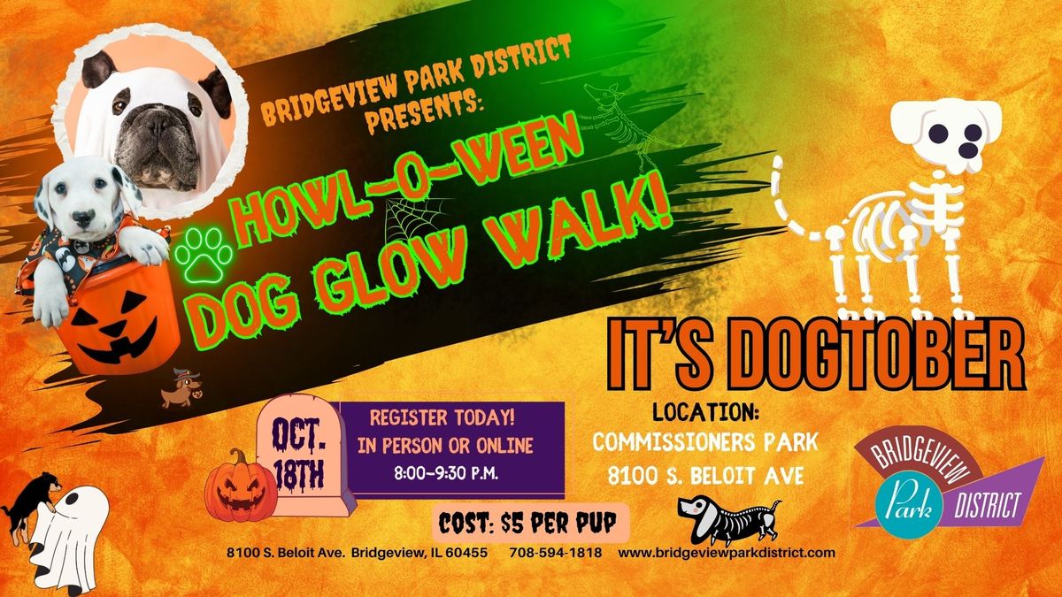 HOWL-O-WEEN Dog Glow Walk!