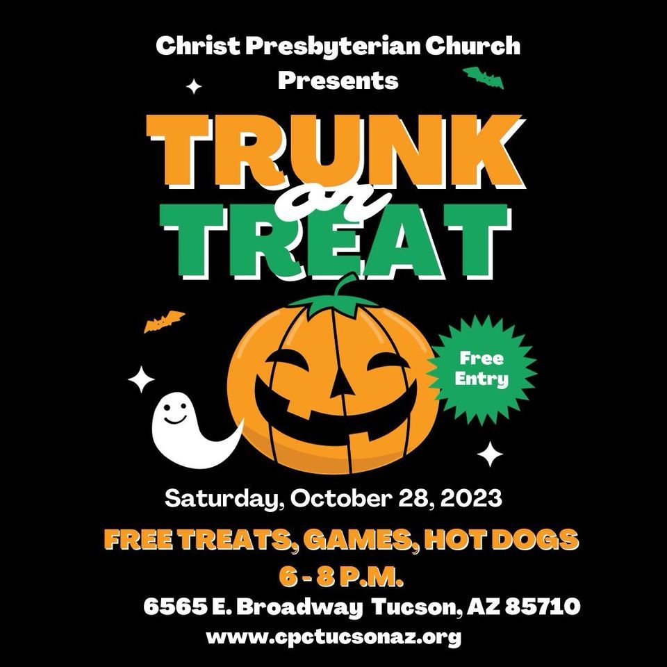 Trunk or Treat Christ Presbyterian Tucson October 28, 2023