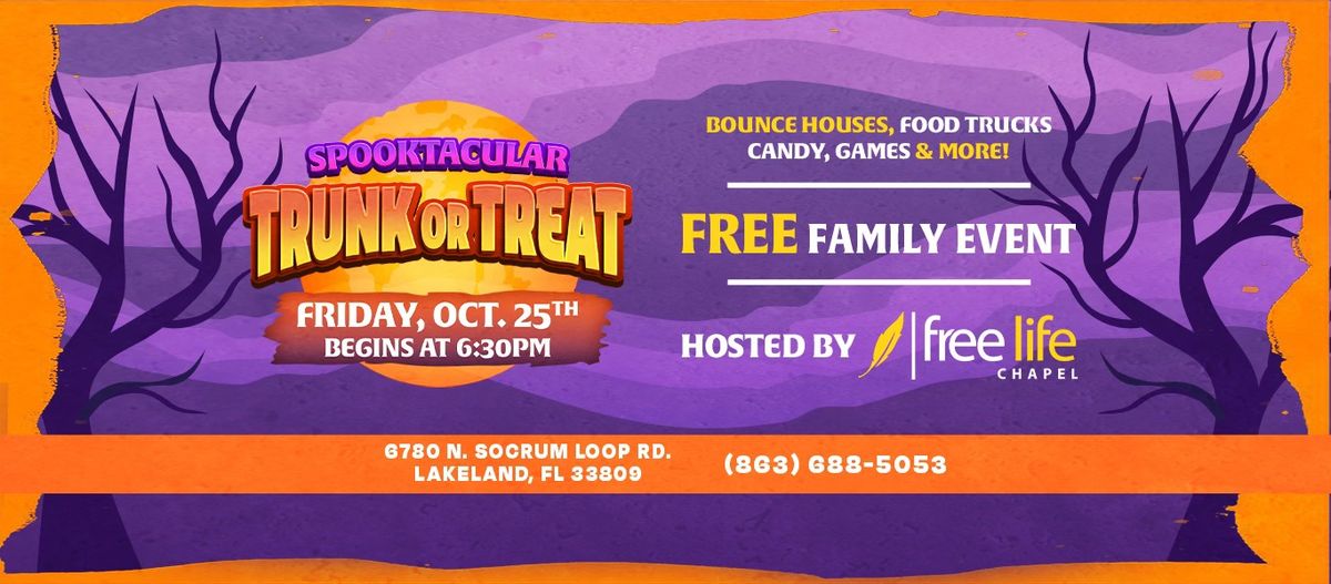 Spooktacular Trunk or Treat