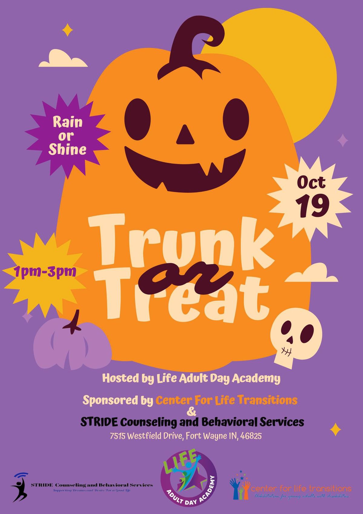 Life Adult Day Academy: Trunk or Treat 2024