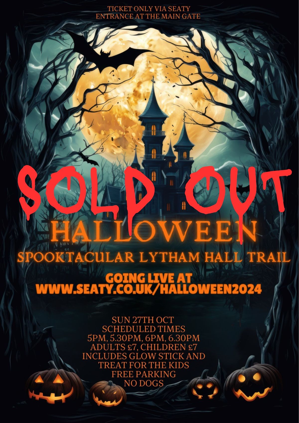 Lytham Hall Halloween Trail 2024