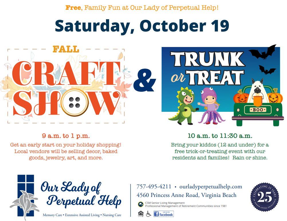 Craft Show & Trunk or Treat