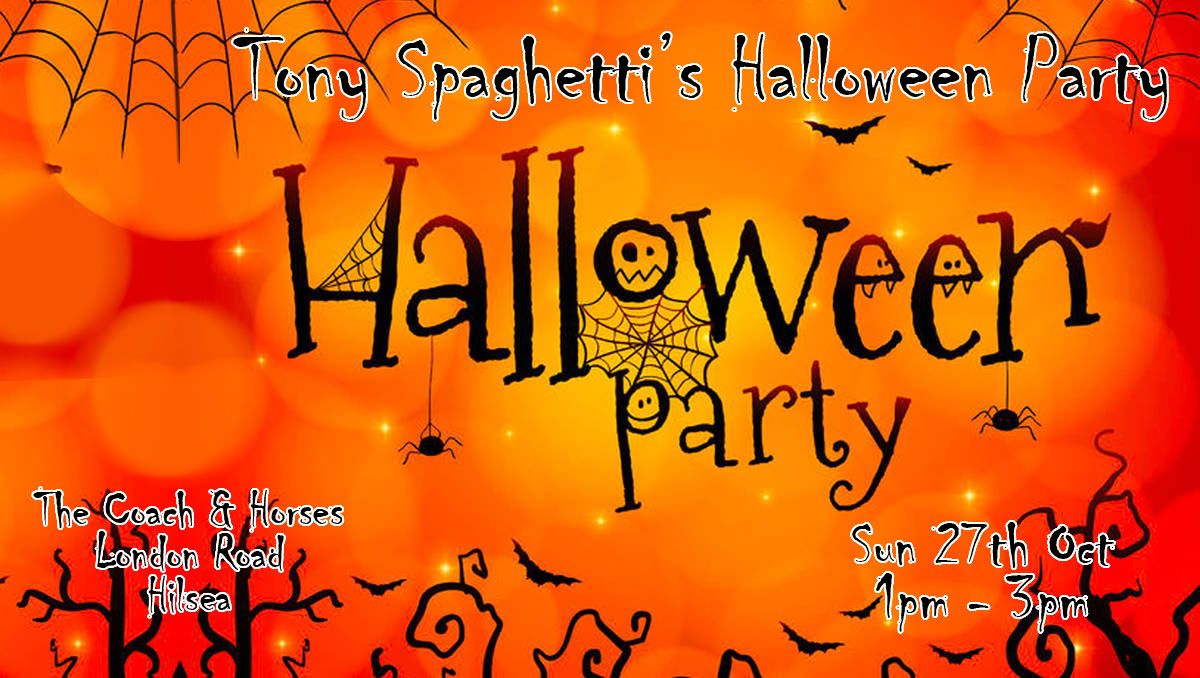 Tony Spaghetti's Halloween Kids Party @ The Coach & Horses