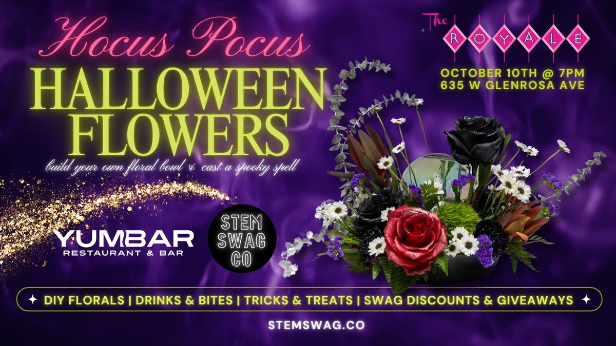 Hocus Pocus Floral Arranging Class