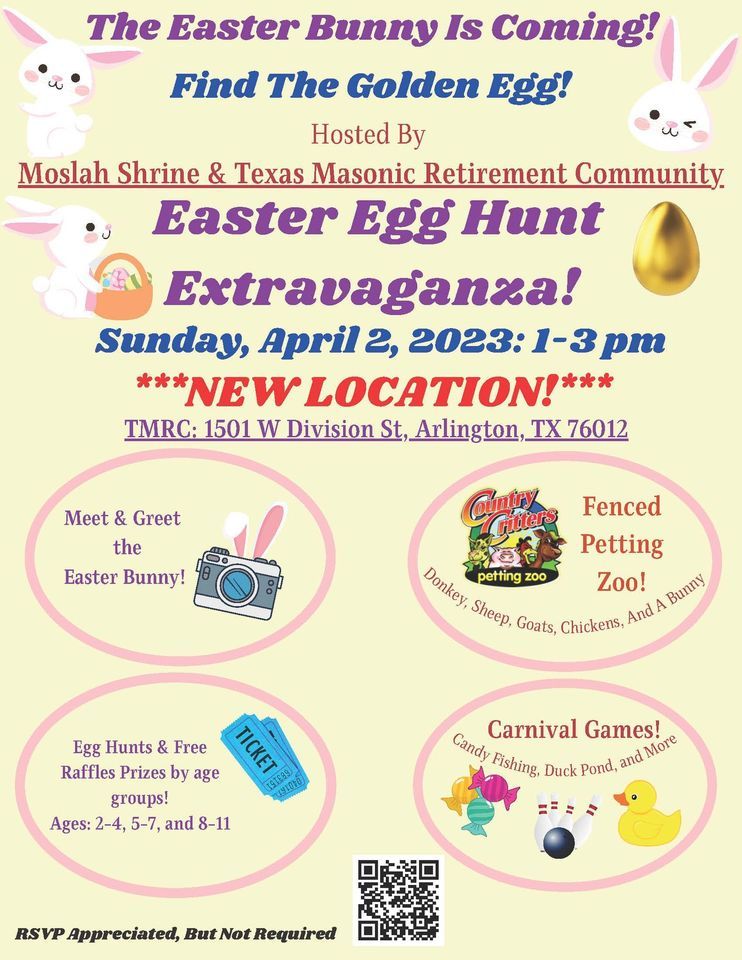 Easter Egg Hunt Extravaganza! Texas Masonic Retirement Community
