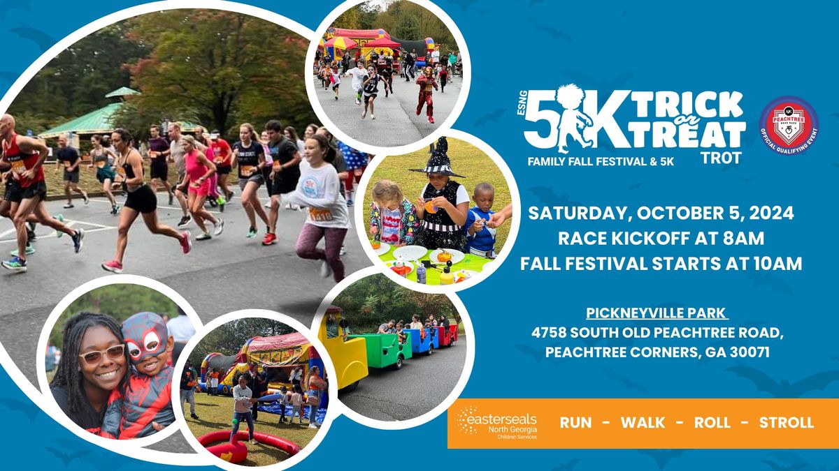 ESNG Family Fall Festival & Trick-or-Treat Trot 5K Race(AJC Peachtree Road Race Qualifier)  