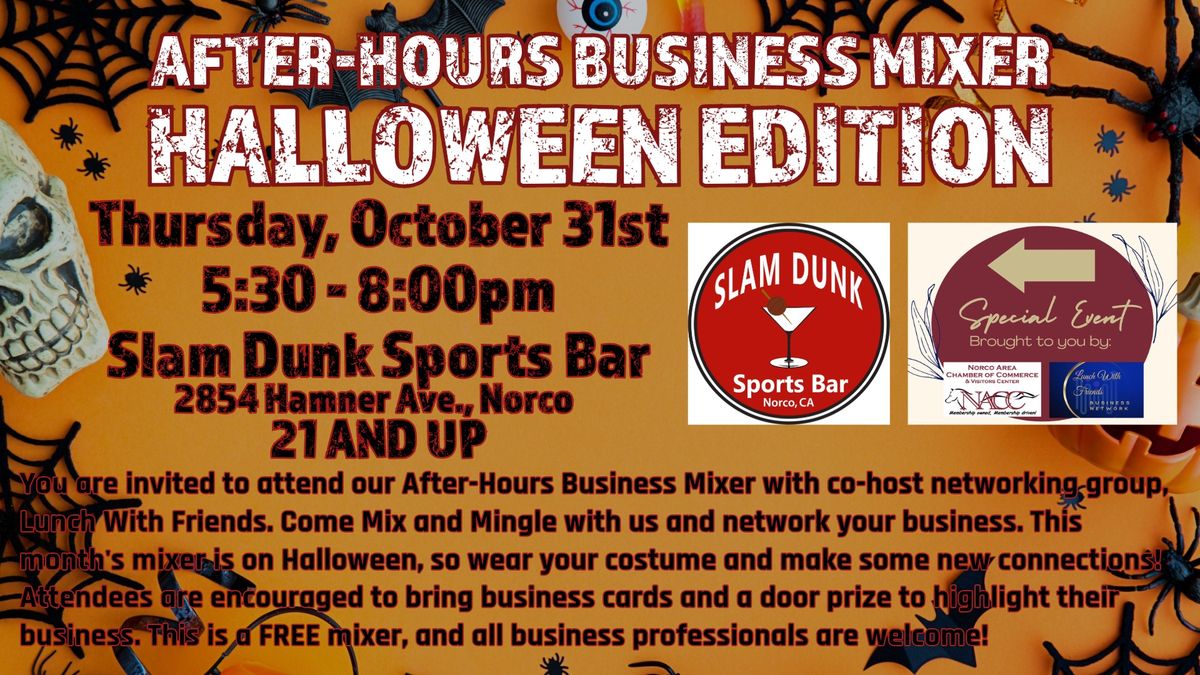 After-Hours Business Mixer Halloween Edition