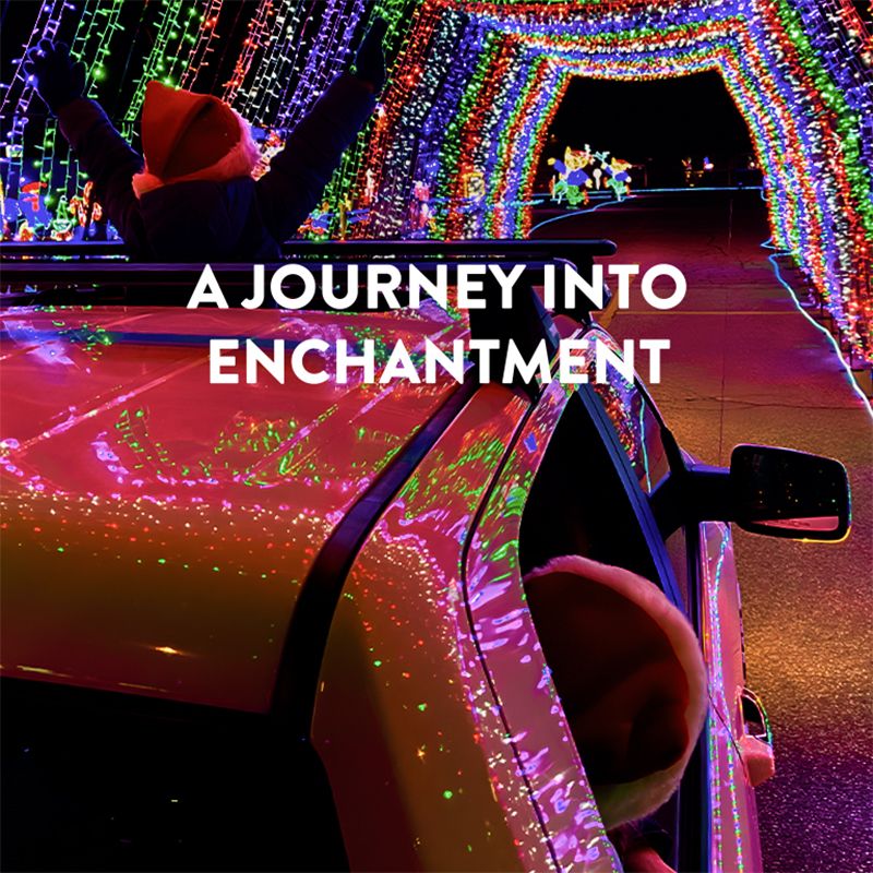 Journey Into Enchantment: a 2km Christmas drive-through  Halton Hills, Acton, ON  December 9, 2023